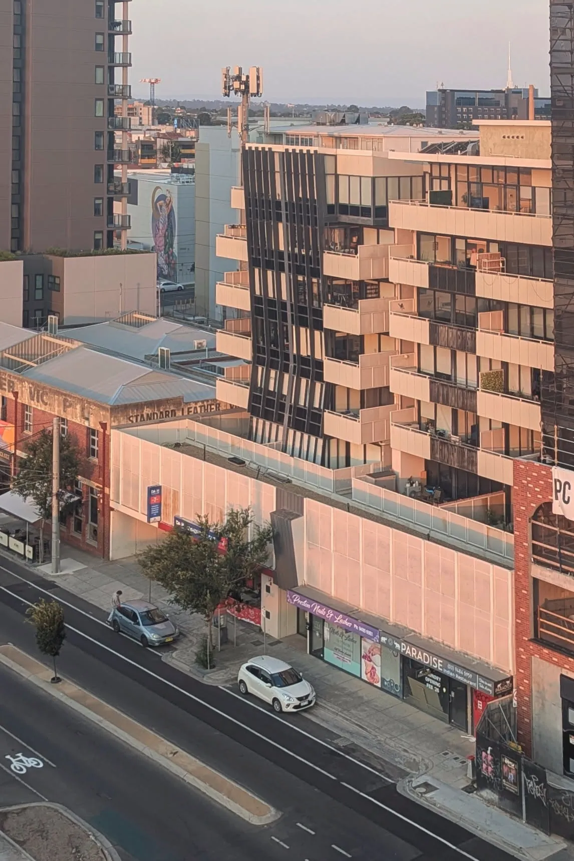 Highview Apartments viewed from above